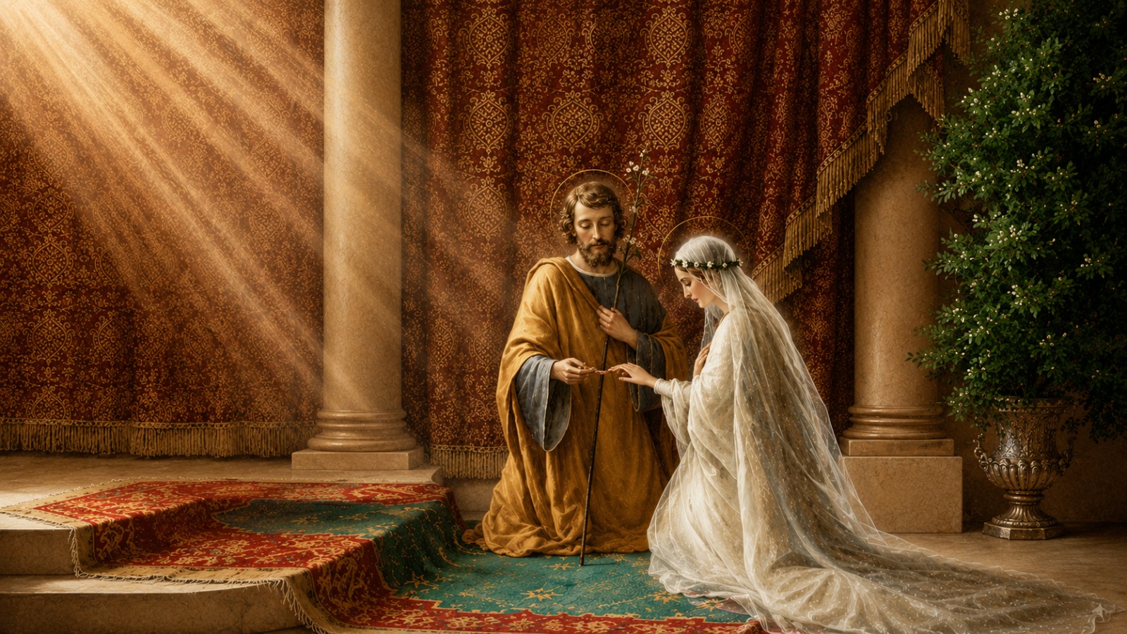 Desposorios de la Virgen María y San José